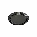 Dr Oetker Stampo per Crostata 'Furbo' Ø22x3 cm, in Acciaio Carbon Steel con Rivestimento interno/esterno in antiaderente Classic Fondo nido d'ape Temp Max 230°C, Linea Tradition