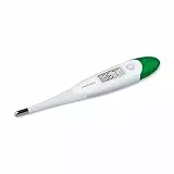 medisana TM 700 termometro clinico digitale per neonati, bambini e adulti, orale, ascellare o rettale, impermeabile con allarme febbre, bianco