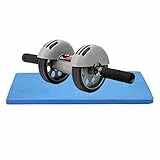 Rulli per esercizi | Ruota per esercizi di rimbalzo automatico per addominali,Due ruote Core Strength Training Ab Roller Wheel Esercizi addominali domestici per principianti Tacery