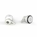 NOBRAND mini cuffie con micro stereo wireless in-ear auricolare Sport Bluetooth V4.1 - Bianco & Nero