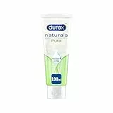 Durex Naturals Pure Gel Lubrificante Intimo, 100% Ingredienti di Origine Naturale,100ml