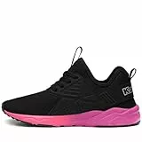 Kappa Logo Sanpuerto El Kid, Scarpe sportive Unisex - Bambini e ragazzi, Nero (Black Grey Silver Fuxia), 29 EU