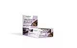 Equilibra Alimenti Proteici, Protein 32% Zero Crispy Coffee, Barrette Proteiche Senza Zucchero Aggiunto, Crispies di Soia, Copertura Cacao, Lower Carb, High Protein, Senza Glutine, 24 Barrette da 45g