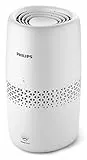 Philips Domestic Appliances Umidificazione serie 2000 – Tecnologia NanoCloud, idrata ambienti fino a 31 m2, serbatoio dell'acqua da 2 l, 99,97% in meno di batteri, bianco (HU2510/10)