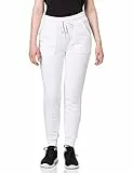 AURIQUE Joggers Donna, Bianco, 40