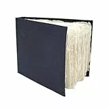 ARTWAY Indigo - Quaderno da disegno - fatto a mano - carta 100% cotone - A6 orizzontale