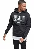 Mister Tee Pray Hoody, Felpa con Cappuccio Uomo, Nero, XXL