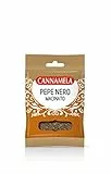Cannamela, Linea Busta Super, Pepe Nero Macinato, Confezione da 40 g, Ideale per Qualsiasi Piatto di Carne