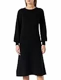 United Colors of Benetton Vestito 1244DV00I Donna, Nero 100, XS