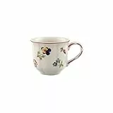 Villeroy & Boch Petit Fleur Tazza Delicata da Caffè, in Porcellana Premium con Fini Rilievi e Motivi di Fiori e Frutti, 200 ml, 1 pezzo