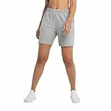 Champion Pantaloncini Powerblend da 16,5 cm, Grigio Oxford, XL Donna
