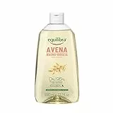 Equilibra Corpo, Avena Bagno-Doccia, Bagnoschiuma Delicato ad Azione Protettiva e Idratante, Adatto a Tutta la Famiglia, con Tensioattivi di Origine Vegetale, Glicerina e Estratto di Avena, 1000 ml