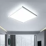 OTREN Plafoniera LED Soffitto 24W, 6500K Lampadario da Soffitto 2400LM, IP44 Lampada Luce per Bagno Camera da Letto Cucina Sala Soggiorno Ufficio, 23CM