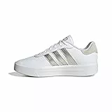 adidas Court Platform, Scarpe da Ginnastica Donna, Bianco (Ftwr White/Champagne Met./Alumina), 38 2/3 EU