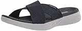 Skechers On-The-Go 600 Glistening, Sandali Donna, Navy Textile, 40 EU