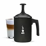 Bialetti Tutto Crema Alluminio Antiaderente, 3 tazze, 160 Ml, Non Adatto Ai Piani Induzione, Nero, 24.99 X 19.99 X 14.99 Cm