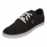 Timberland Skape Park Canvas Vulc Ox Basic, Oxford Uomo, Tela Nera, 42 EU