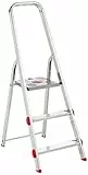 Blinky 9686203 Scala Venere Golden-Alluminio, 3 gradini