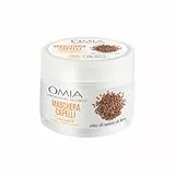 Omia, Maschera Eco Bio Con Olio di Semi di Lino Per Capelli Fragili e Secchi, Senza Siliconi e SLES, 250ml