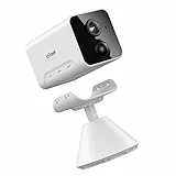 ieGeek Telecamera WiFi Interno a Batteria Videocamera Wireless 100% Senza Fili, FHD 1080P, Rilevazione di Moviment PIR, Audio Bidirezionale, Visione notturna, SD Cloud