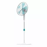 Cecotec Ventilatore da pavimento, bianco, 5 pale
