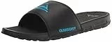 Quiksilver Shoreline 2-Scarpe Sportive da Uomo, Sandali a Ciabatta, Nero Blu Nero, 45 EU
