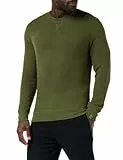 United Colors of Benetton Maglia G/C M/L 3Q414M00R Maglione, Verde Militare 77N, S Uomo