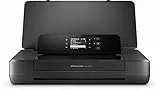 HP OfficeJet 200 Mobile Stampante a Getto di Inchiostro, Display LED, Wi-Fi, Wi-Fi Direct, App HP Smart, USB, Nero - SENZA CARTUCCE (Ricondizionato)
