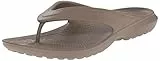 Crocs Classic Flip Infradito e Ciabatte da Spiaggia, Unisex Adulto, Beige, 43/44