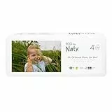 Eco by Naty Pannolini per bambini - Pannolini ecologici a base vegetale, ottimi per la pelle sensibile del bambino e aiutano a evitare le perdite (Taglia 4+, 84 unità)