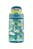 Contigo Easy Clean Autospout Borraccia bimbi con cannuccia, robusta borraccia senza BPA, 100% tenuta stagna, pulizia semplice, ideale per nido, asilo, scuola, sport, 420 ml