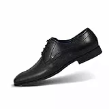 bugatti 311666061000 Scarpe Stringate Derby, Uomo, Nero (Black), 42 EU
