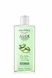 Equilibra Viso, Aloe Tonico, Tonico Viso a Base di Aloe Vera, Leggero, Delicato, Struccante, Asporta Ogni Traccia di Impurità Senza Bisogno di Risciacquo, Rende la Pelle Liscia e Tonica, 200 ml
