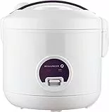 Reishunger Cuociriso Elettrico e Vaporiera con Funzione di Mantenimento del Caldo - Per 1-6 Persone - Preparazione Rapida Senza Bruciature - Rivestimento Antiaderente