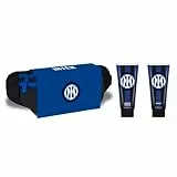 Naturaverde | INTER Gift Set 2023 'Marsupio', Cofanetto Regalo con Shampoo 100ml, Gel Doccia 100ml e Marsupio con Logo Inter