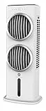 MACOM Enjoy & Relax 988 Power Double Wind Potentissimo raffrescatore evaporativo con Doppia Ventola, Bianco, Flusso d’Aria: 28,6 m3/Minuto