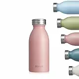 Autsel Borraccia Termica 350ml Bottiglia Termica Isolamento Sottovuoto a Doppia Parete Bottiglia Thermos in Acciaio Inox Senza BPA per Scuola, Campeggio, Yoga, Ciclismo