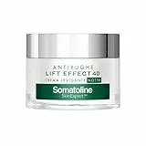 Somatoline SkinExpert, Lift Effect 4D Crema Viso Levigante Notte, Trattamento Viso Donna Anti-età, con Acido Ialuronico, 50ml