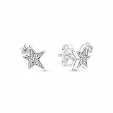 Pandora - Orecchini argento zirconia_cubica Donna, Argento, 9,3mm - 290012C01