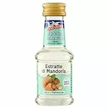 Paneangeli Estratto di Mandorla 100 % Naturale, Aroma Alimentare Naturale Ideale per Torte e Dessert per Dolci, Senza Alcool Senza Conservanti Senza Solventi, 35 ml 