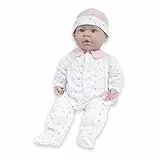 JC TOYS - Bambola La Baby da 51 cm Ha corpo morbido e lavabile, biberon magico e ciuccio, rosa, progettato in Spagna, 2 anni
