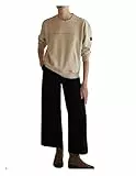 ECOALF - Felpa BOLONIALF GASTBOLON8002WW21 - Felpa senza cappuccio da donna beige, beige, XS