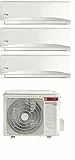 Climatizzatore Trial Split 9000 + 9000 + 12000 Btu, A++/A+, Pompa di calore