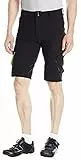 GORE BIKE WEAR, Pantaloncini Ciclismo Uomo Comfort, GORE Selected Fabrics, Taglia L, Nero, TELESP990005