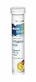 Dr. Theiss Activenutrient Vitamin C Max - Integratore Vitamina C 20 Compresse - Multivitaminico Effervescente per il Normale Funzionamento del Sistema Immunitario, con Vitamina C e Zinco