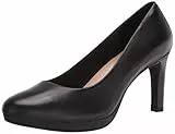 Clarks Ambyr Gioia, Scarpe décolleté Donna, Pelle Nera, 36 EU