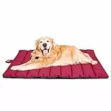 XIAPIA Cuscini Esterno Impermeabile per Cane, Cuscino per Cani Grandi Letto Cane Interno, Stuoia Cane Portatile Tappetino Viaggio Cani Cuscino Auto