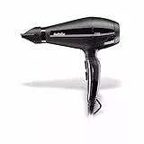 Babyliss BaByliss 6611E Asciugacapelli professionale AC Capelli ionici con concentratore, 2200 W, nero