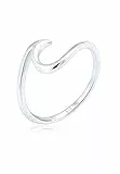 Elli Anello da Donna Onda Ottica in Tendenza in Argento Sterling 925