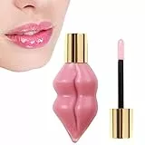 leryveo Lucidalabbra Plumper 7ml, Rossetto Liquido a Lunga Tenuta e Waterproof con Lip Plumper, Lip Plumping, Lucidalabbra per Labbra Molto secche, Giorno e Notte